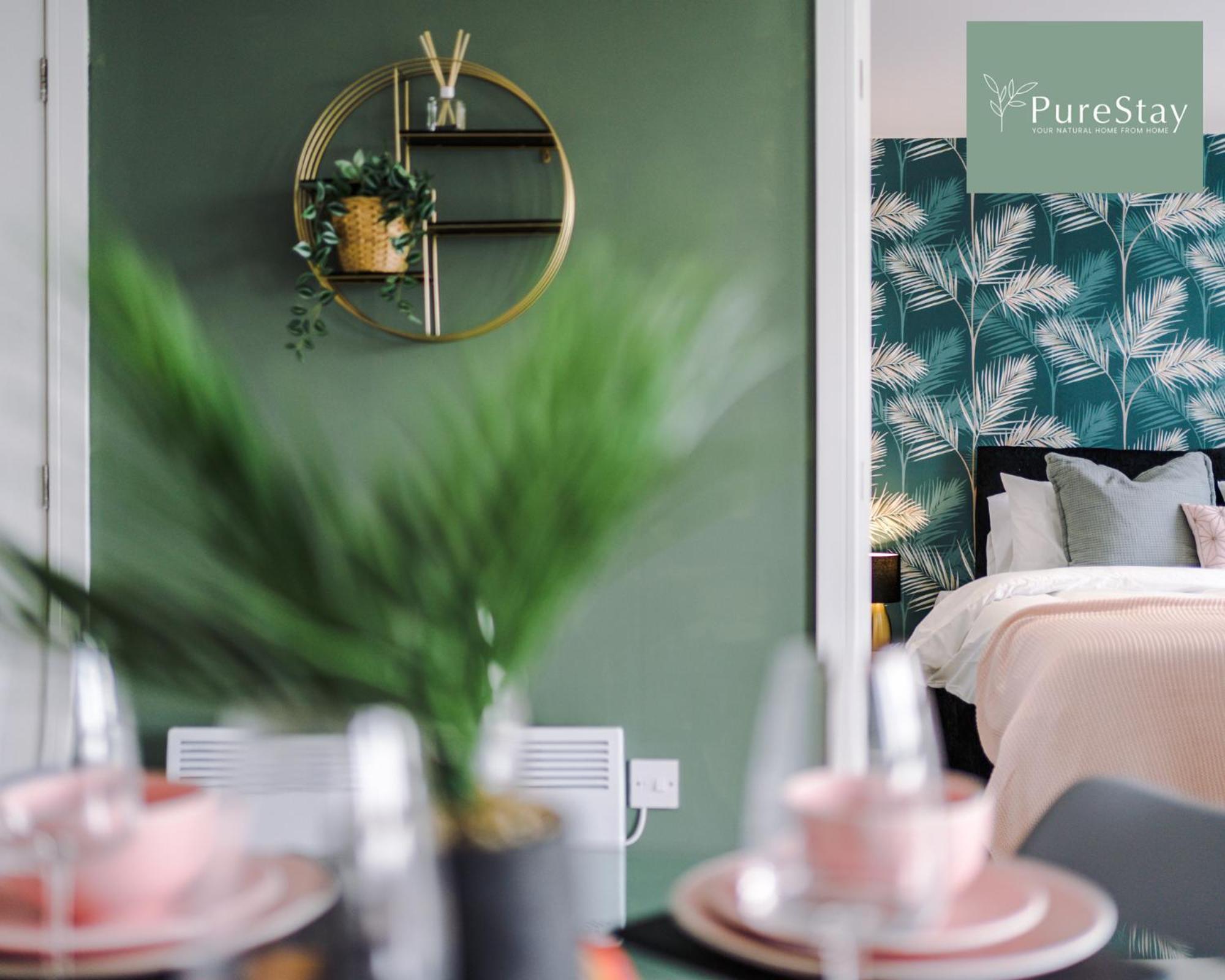 Stunning Two Bed Apartment By Purestay Short Lets & Serviced Accommodation Manchester With Free Parking & Wifi Exterior foto